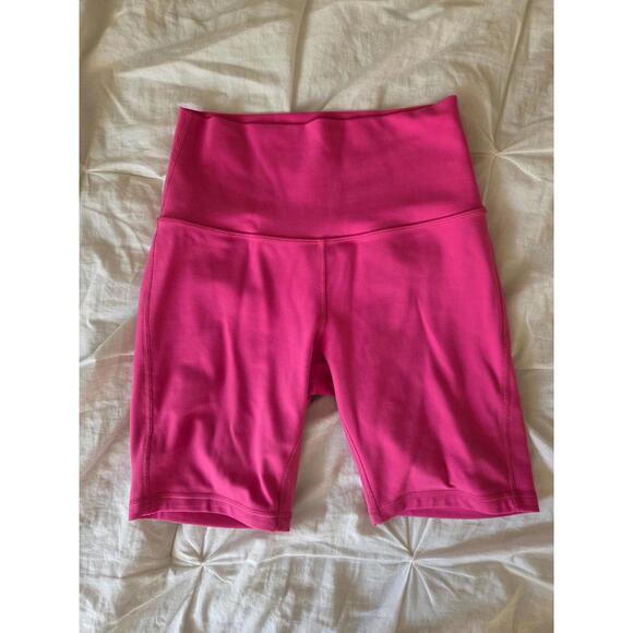 lululemon athletica Pants - Pink bike shorts